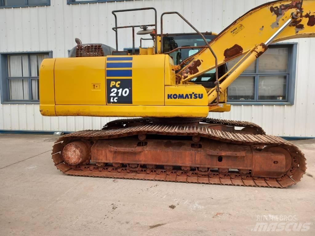 Komatsu PC210LC-10 Kāpurķēžu ekskavatori