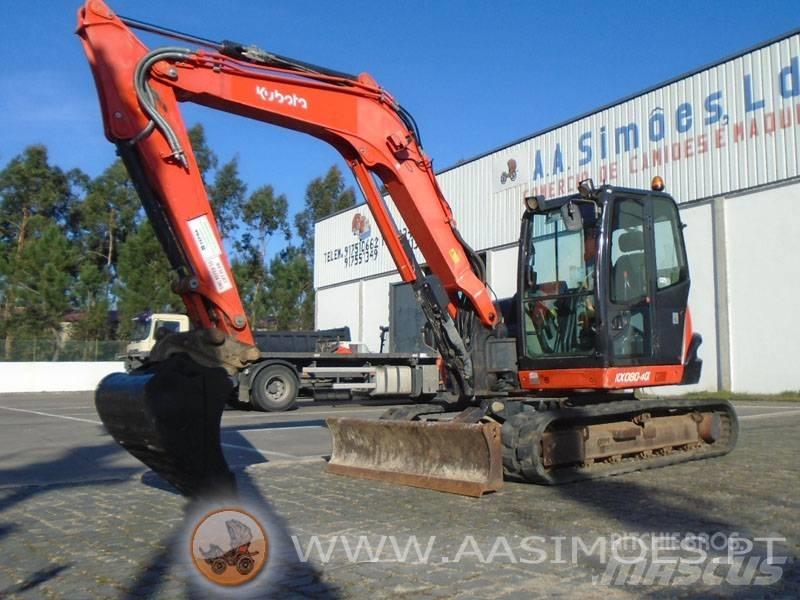 Kubota KX 080-4 Vidēja lieluma ekskavatori 7 t - 12 t