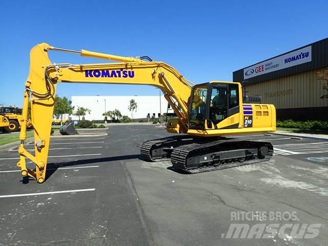 Komatsu PC 210 LC-11 Kāpurķēžu ekskavatori