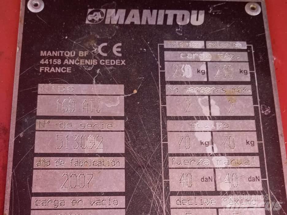 Manitou 160 ATJ Strēles pacēlāji