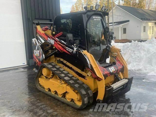 CAT 259D Lietoti riteņu kompaktiekrāvēji