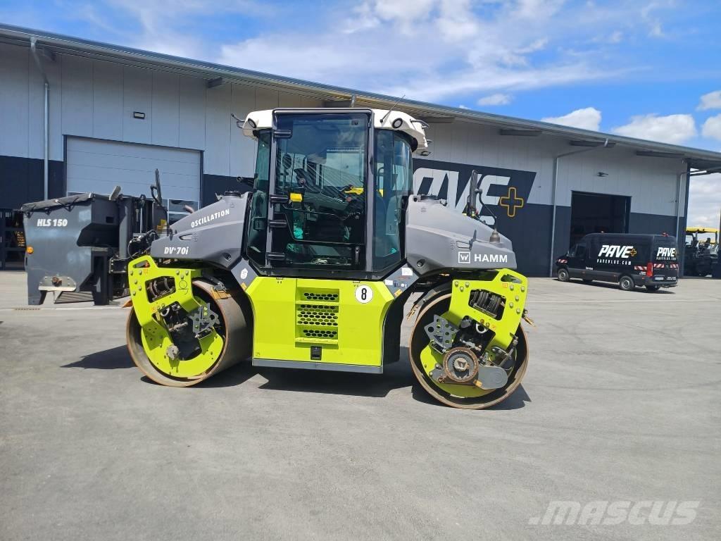 Hamm DV+ 70i VO-S Divvalču grunts veltņi