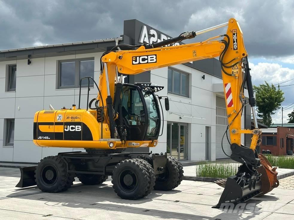 JCB JS 145 W Ekskavatori uz riteņiem