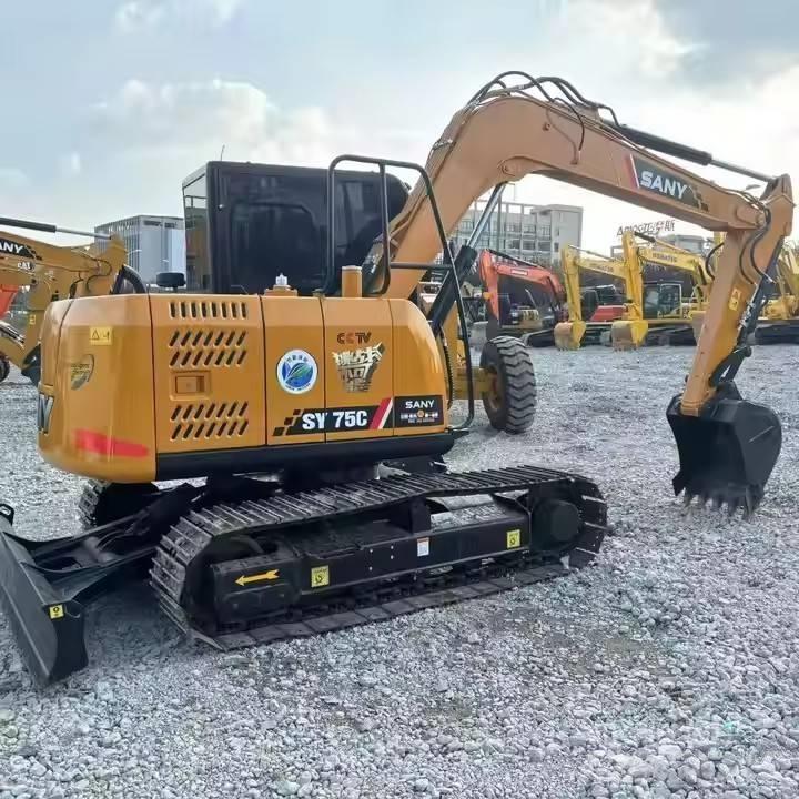 Sany SY75C Kāpurķēžu ekskavatori