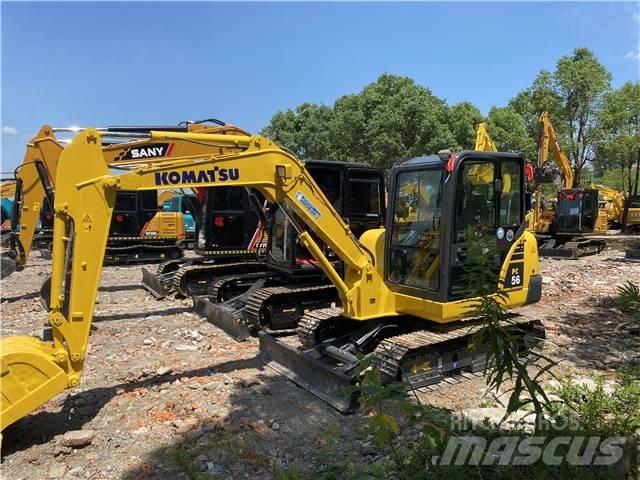 Komatsu PC56-7 Kāpurķēžu ekskavatori