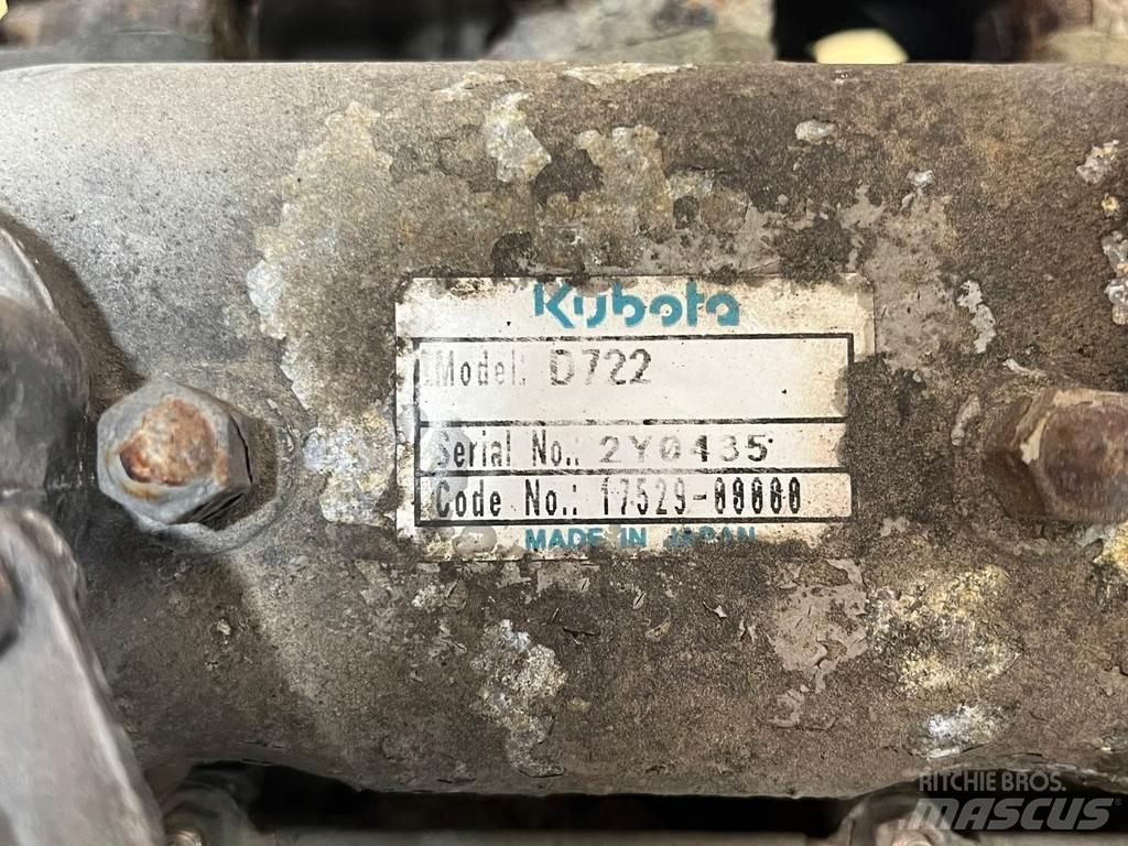 Kubota D722 ENGINE Dzinēji