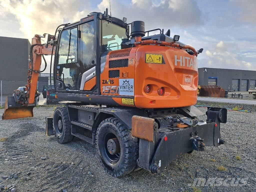 Hitachi ZX155WT-5 Ekskavatori uz riteņiem