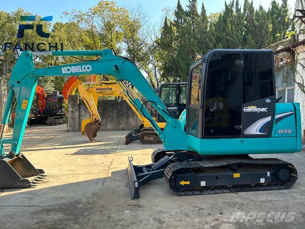 Kobelco SK 60 SR Kāpurķēžu ekskavatori