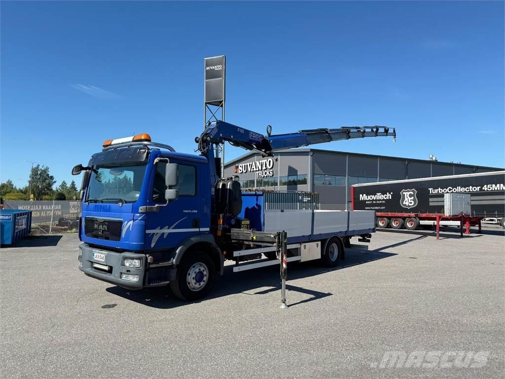 MAN TGM 15.290 4x2 Smagās mašīnas ar celtni