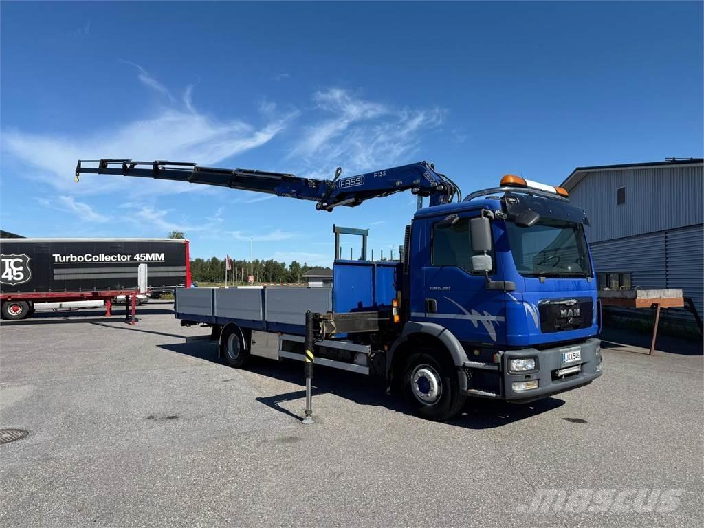 MAN TGM 15.290 4x2 Smagās mašīnas ar celtni