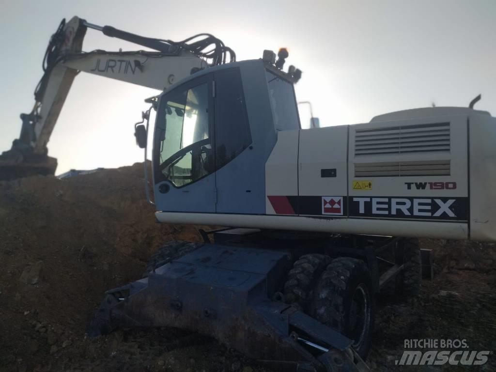 Terex TW 190 Ekskavatori uz riteņiem