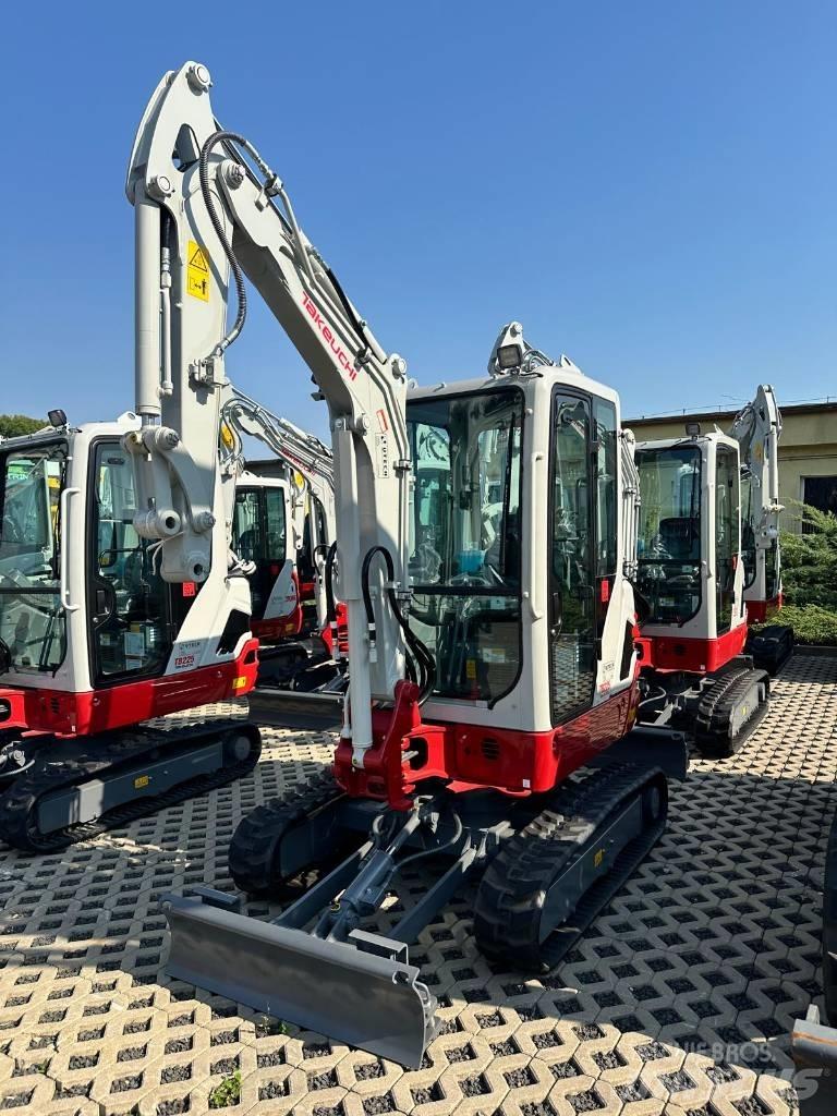 Takeuchi TB 225 V0 Mini ekskavatori < 7 t