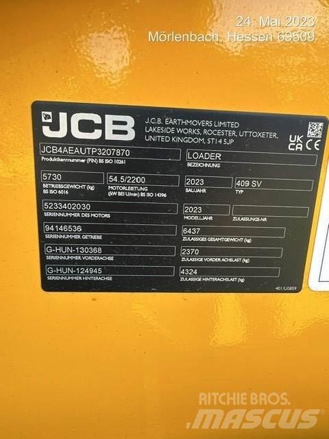 JCB 409 Iekrāvēji uz riteņiem