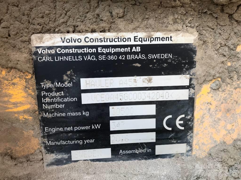 Volvo A 45 G FS Artikulētie pašizgāzēji