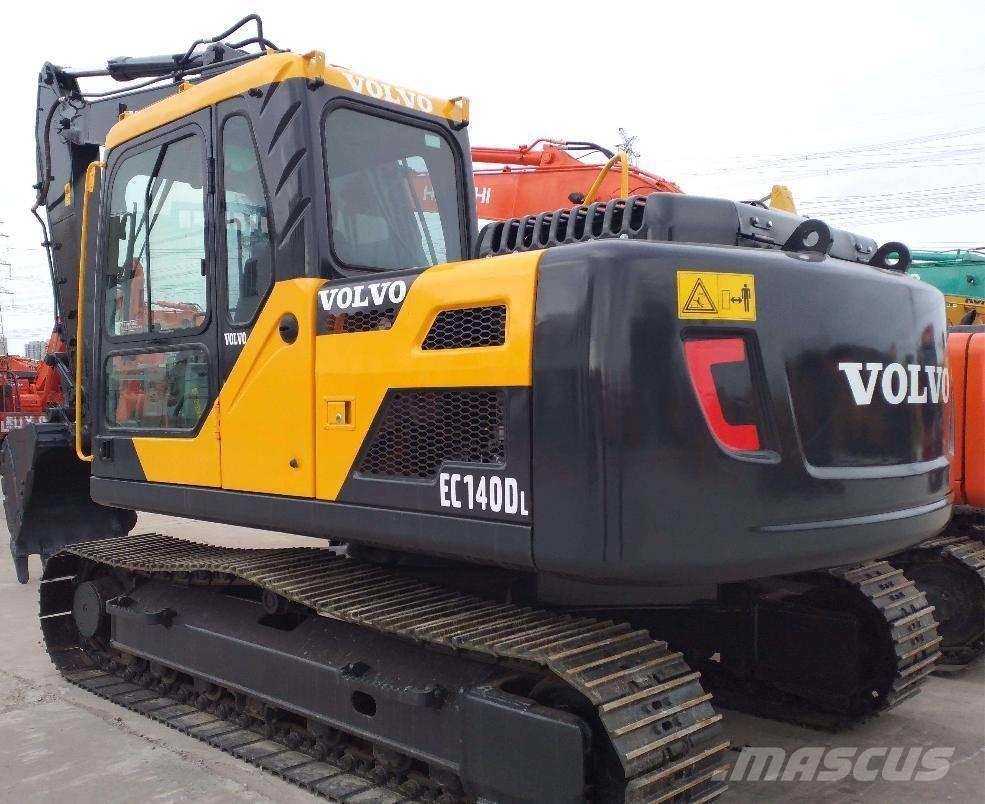 Volvo EC 140 DL Kāpurķēžu ekskavatori