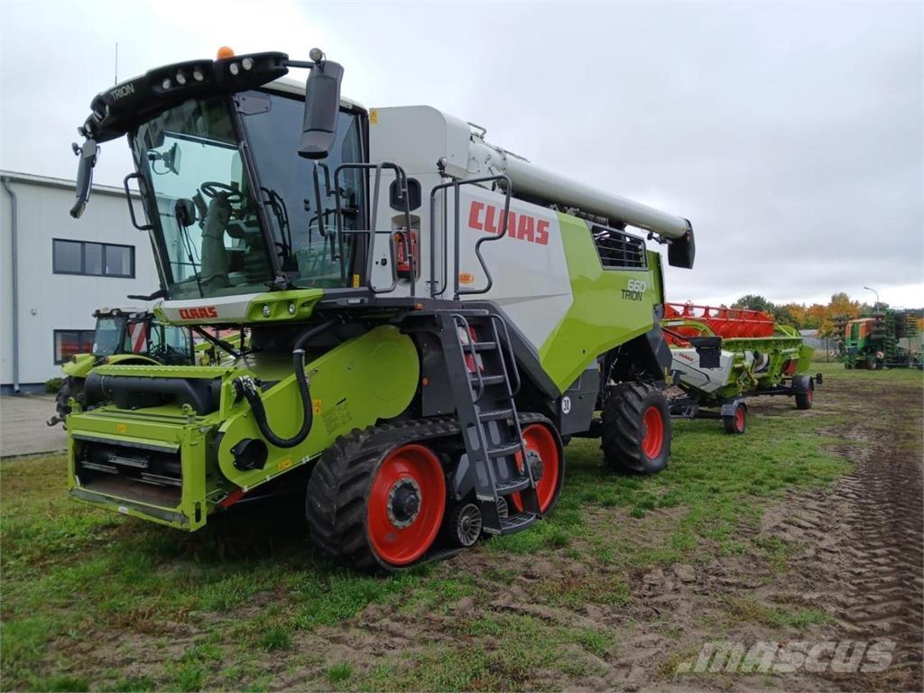 CLAAS Trion 660 TT Ražas novākšanas kombaini
