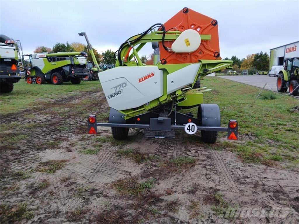 CLAAS Trion 660 TT Ražas novākšanas kombaini