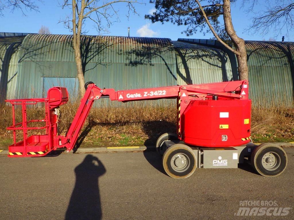 Genie Z34/22BE Strēles pacēlāji