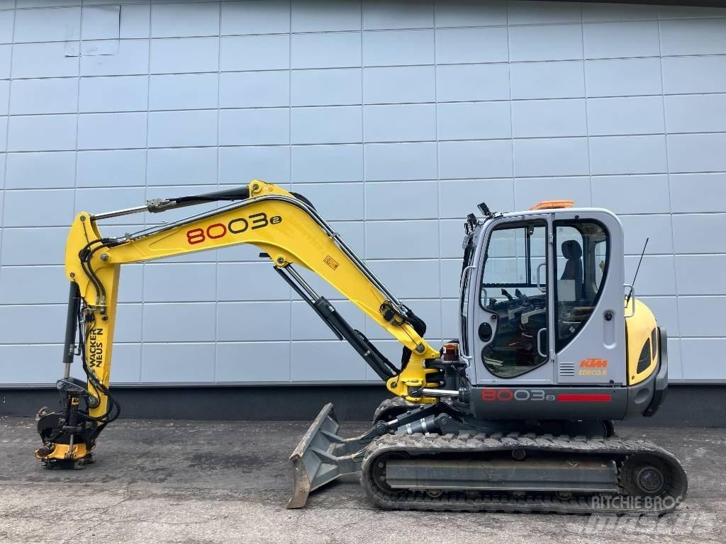 Wacker Neuson 8003-2 Vidēja lieluma ekskavatori 7 t - 12 t