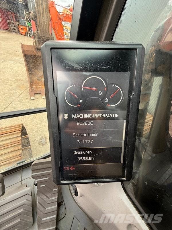 Volvo EC 380 EL Kāpurķēžu ekskavatori