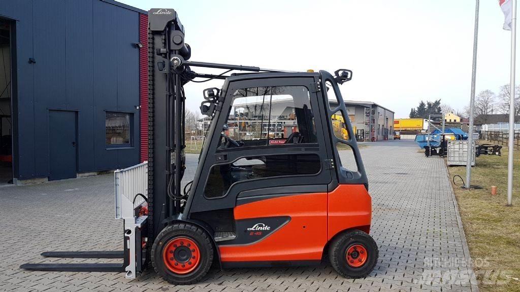 Linde E45H-01/550 Elektriskie iekrāvēji