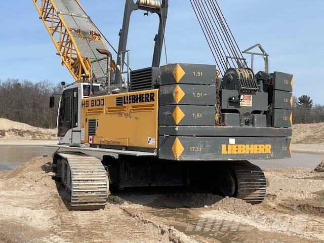 Liebherr HS 8100 HD Kāpurķēžu ekskavators ar strēli