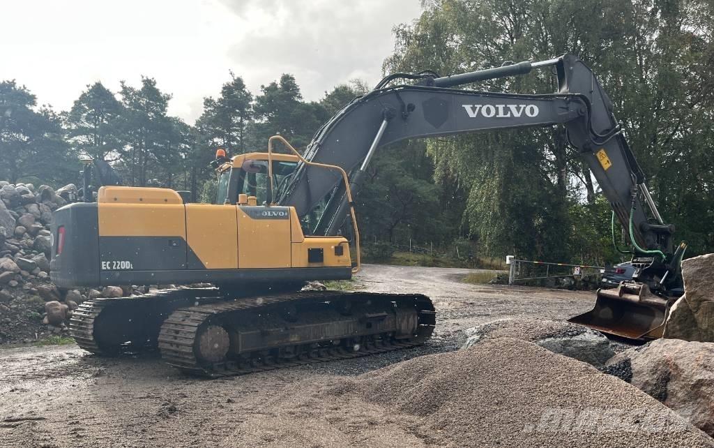 Volvo EC 220 DL Kāpurķēžu ekskavatori