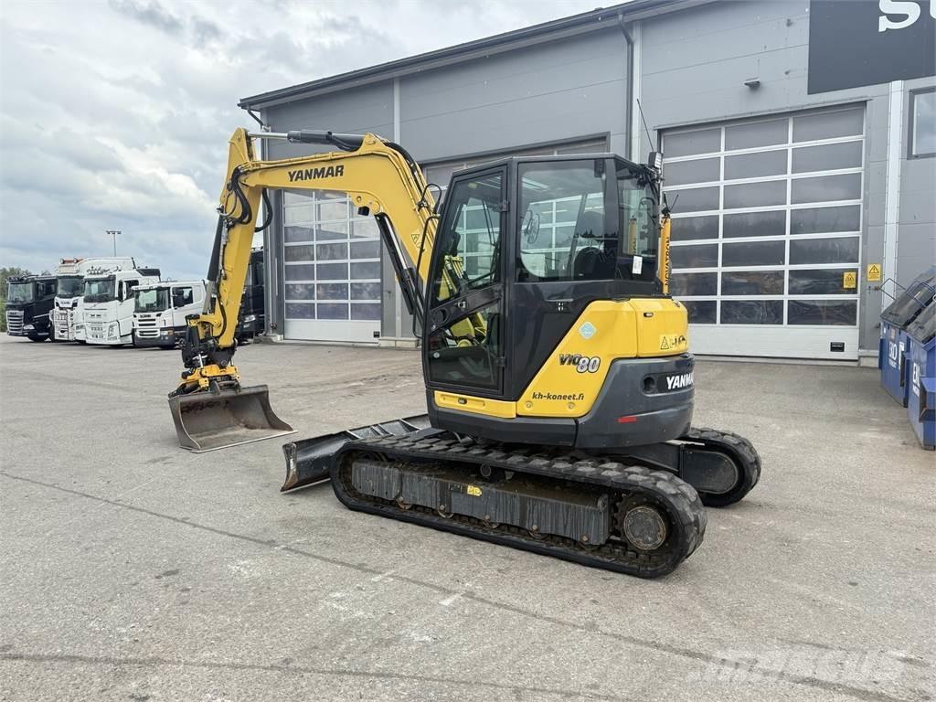 Yanmar Vio 80-1A Vidēja lieluma ekskavatori 7 t - 12 t