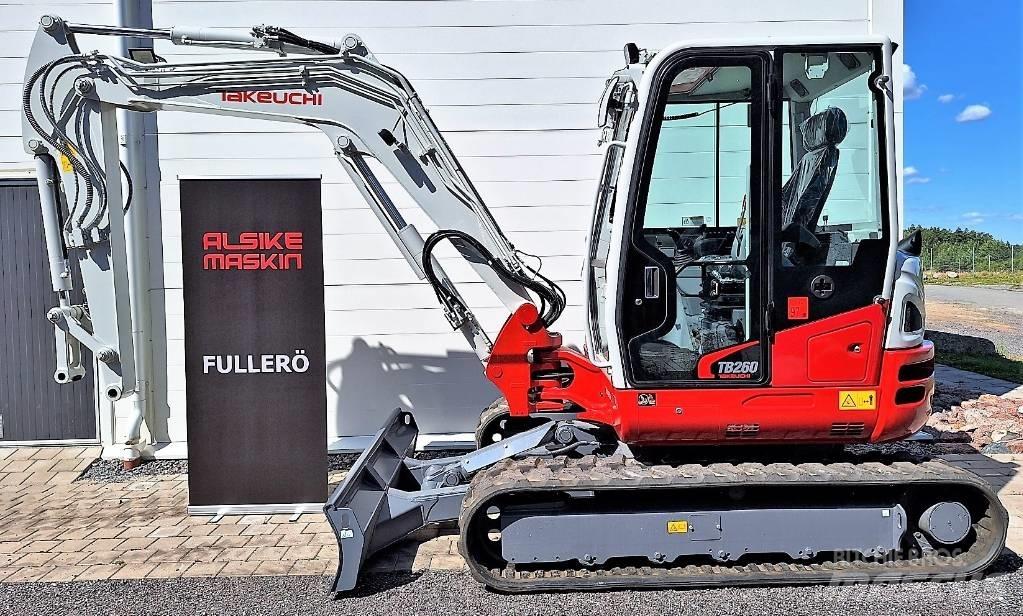 Takeuchi TB260 Mini ekskavatori < 7 t