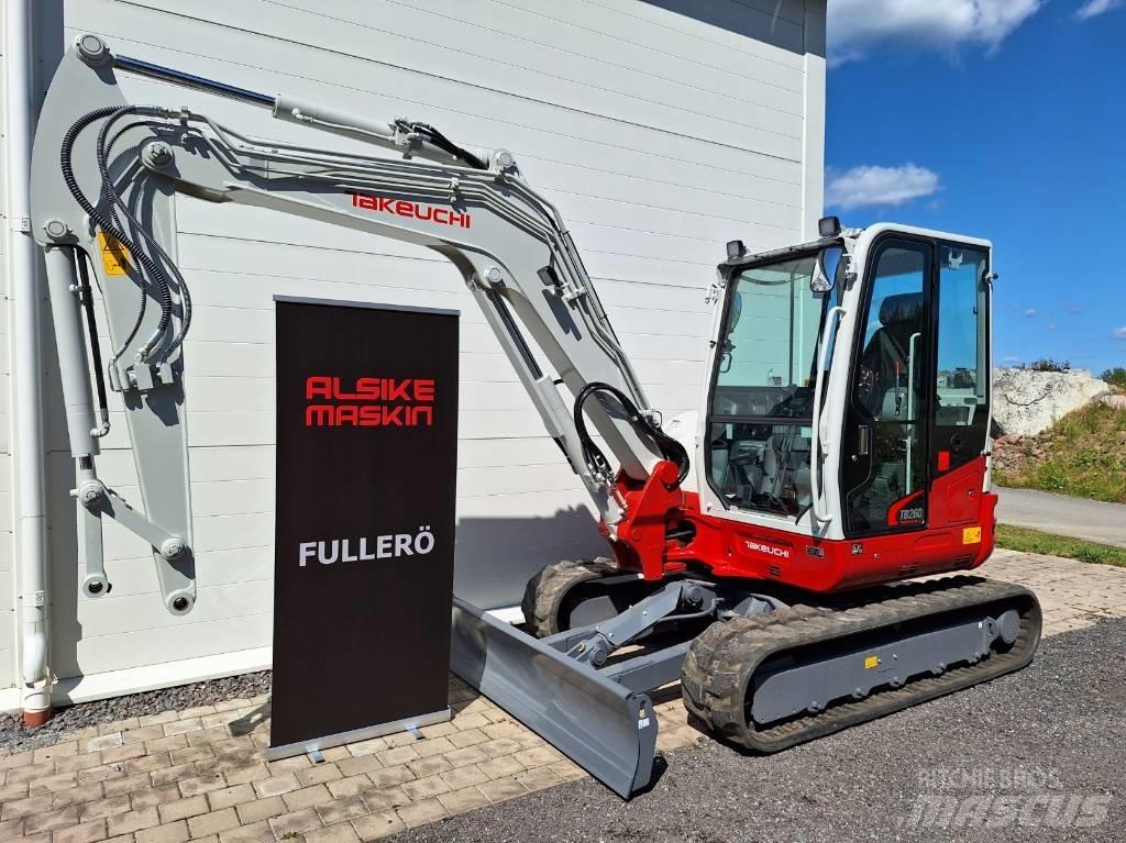 Takeuchi TB260 Mini ekskavatori < 7 t