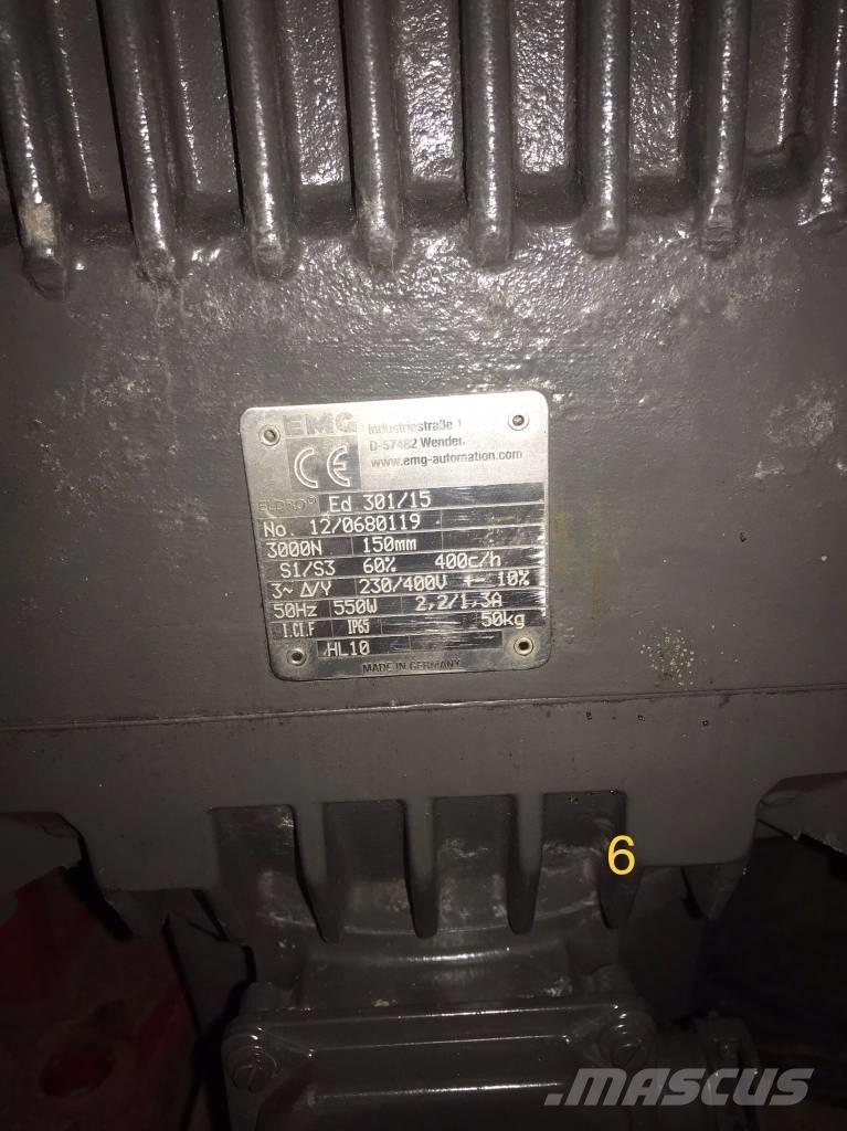  EMG ED301/15 Bremzes