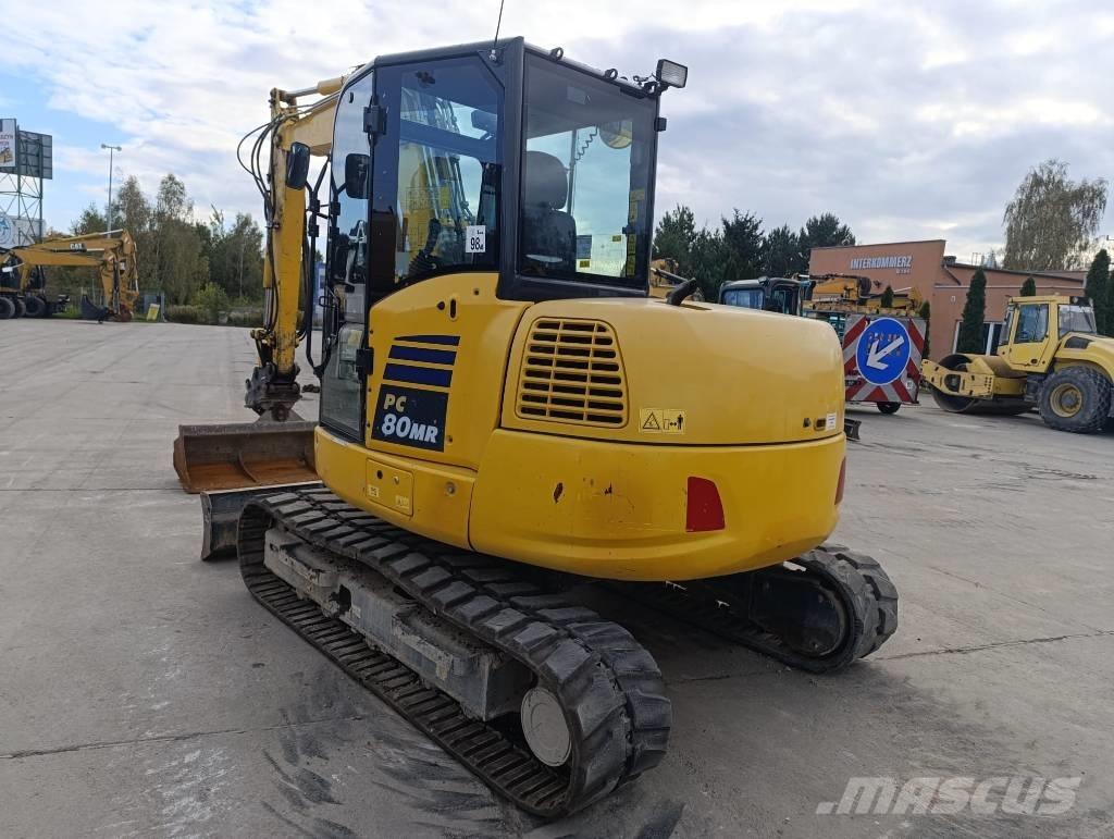 Komatsu PC 80 MR-5 Kāpurķēžu ekskavatori