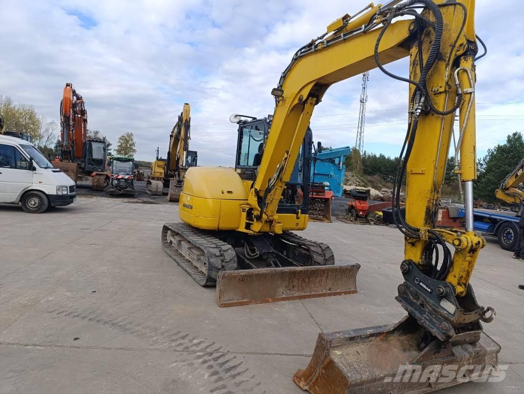 Komatsu PC 80 MR-5 Kāpurķēžu ekskavatori