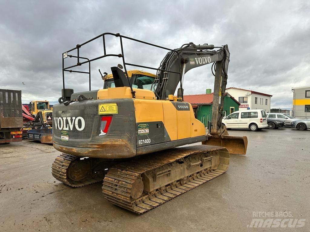 Volvo EC 140 Kāpurķēžu ekskavatori
