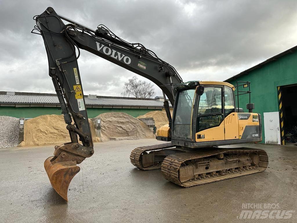 Volvo EC 140 Kāpurķēžu ekskavatori