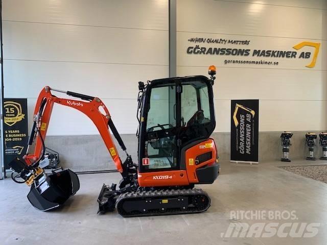 Kubota KX 019-4 Mini ekskavatori < 7 t