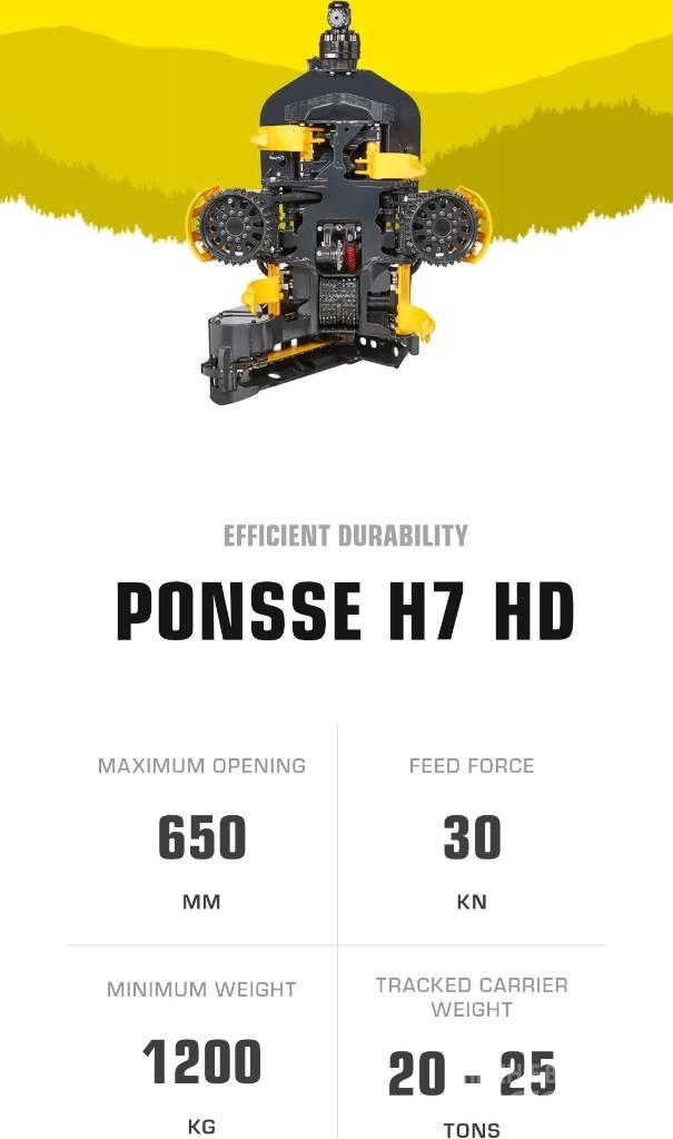Ponsse H 7HD head Hārvesteru kausi