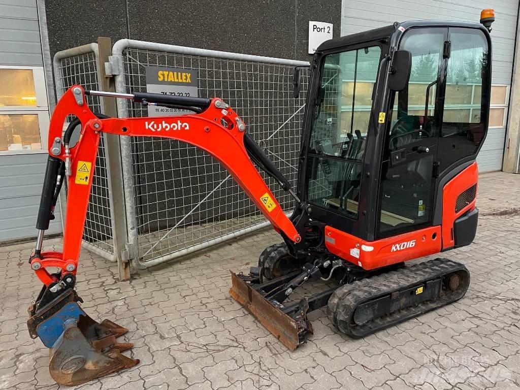 Kubota KX016-4 Mini ekskavatori < 7 t