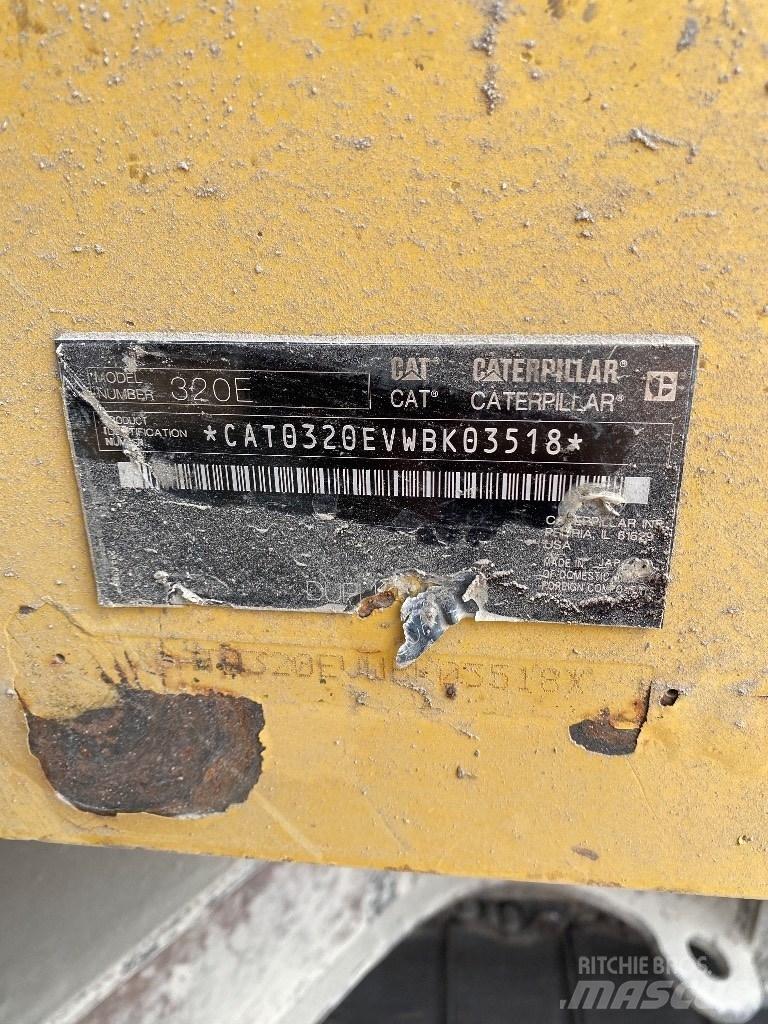 CAT 320 EL Kāpurķēžu ekskavatori