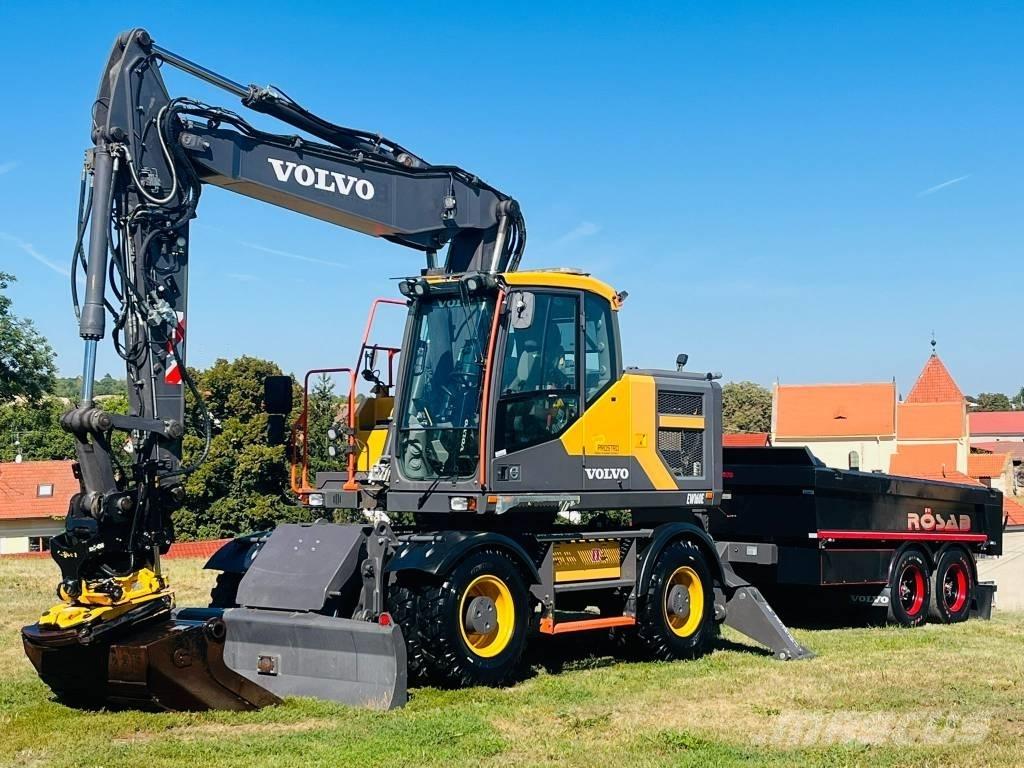 Volvo EW 160 E Ekskavatori uz riteņiem