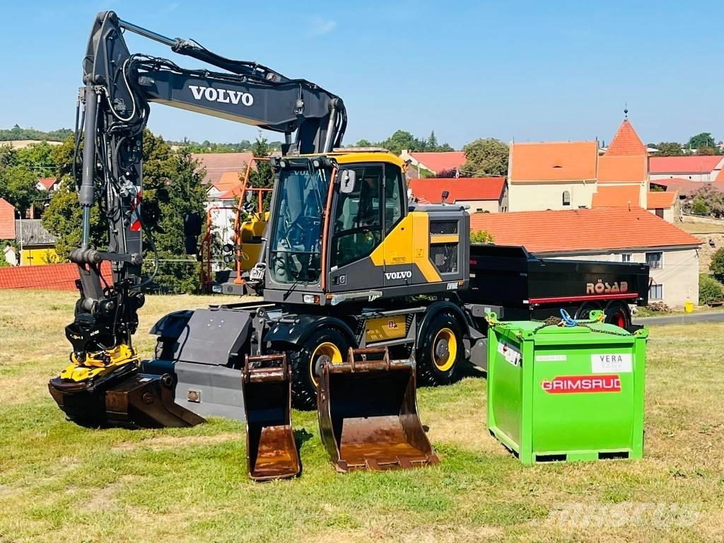 Volvo EW 160 E Ekskavatori uz riteņiem