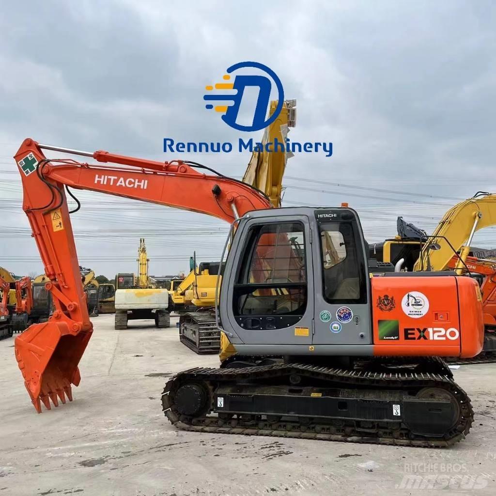 Hitachi EX 120 Kāpurķēžu ekskavatori