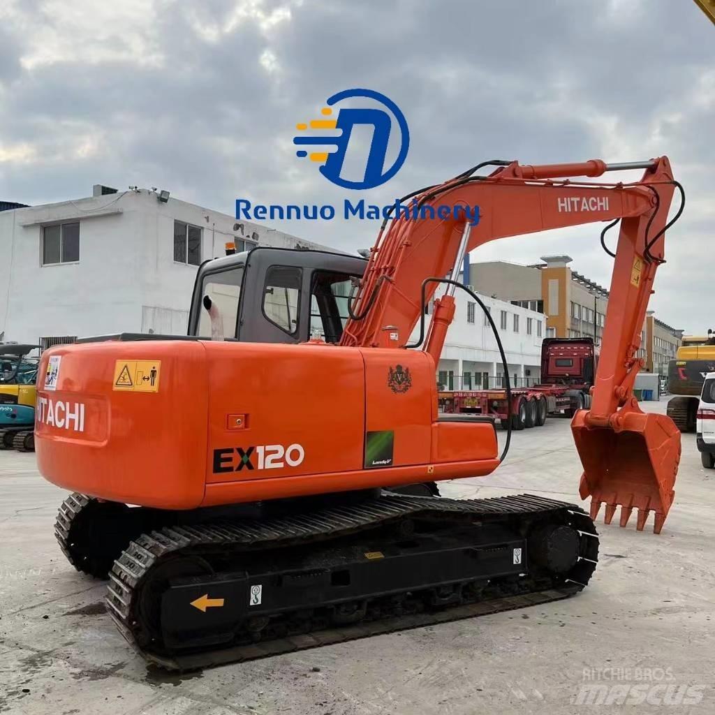 Hitachi EX 120 Kāpurķēžu ekskavatori