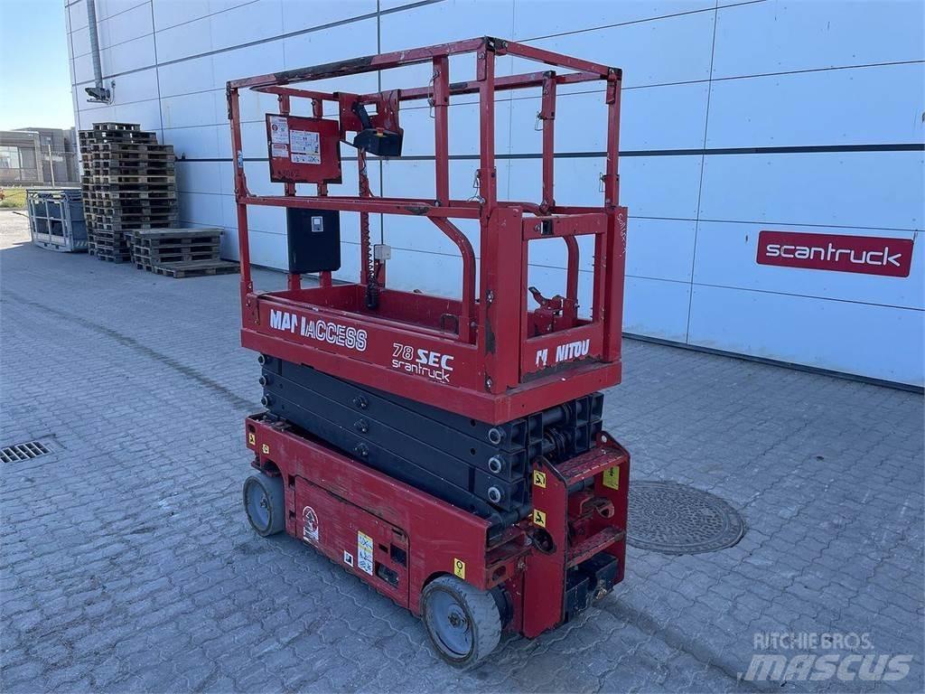 Manitou 78SEC Šķerveida pacēlāji