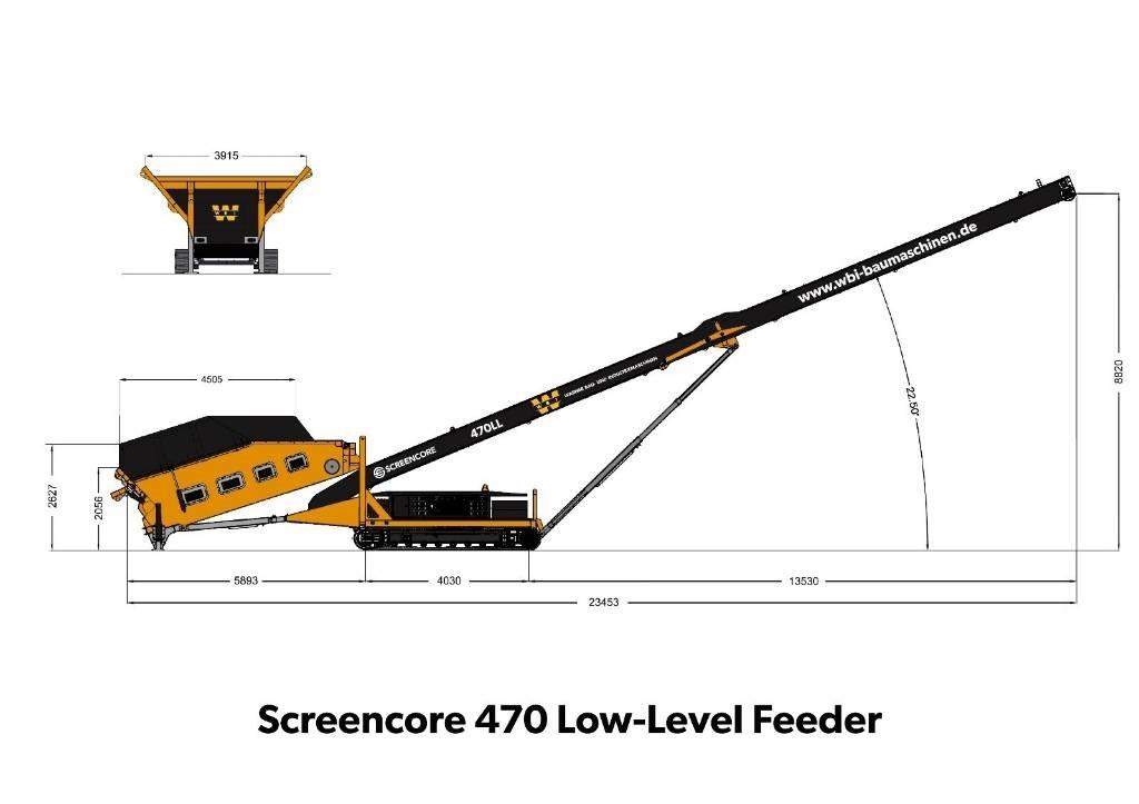  Screencore 470 LL Atkritumu konveijeri