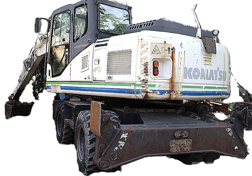 Komatsu PW 140-7 Ekskavatori-iekrāvēji