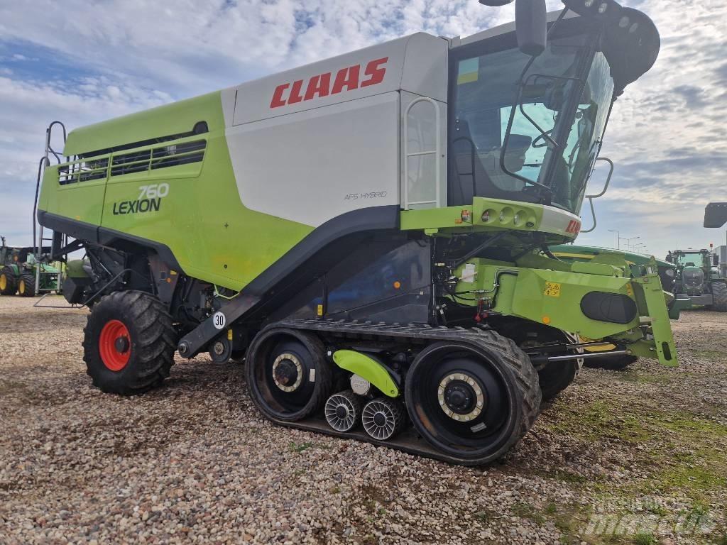 CLAAS Lexion 760 TT Ražas novākšanas kombaini