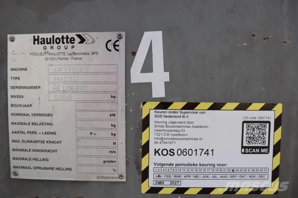 Haulotte HA12IP 2WD Strēles pacēlāji