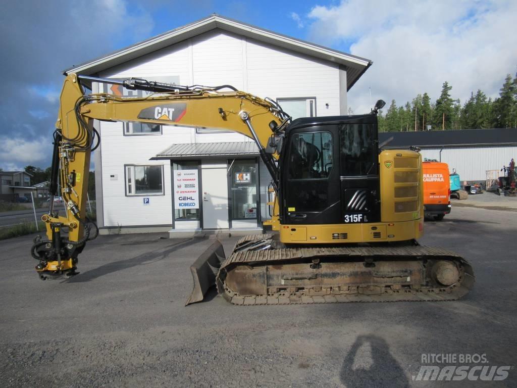 CAT 315F LCR Kāpurķēžu ekskavatori