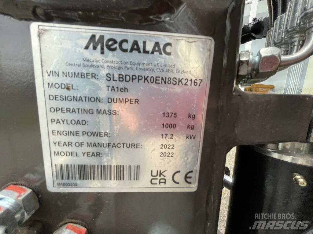 Mecalac TA1EH Mini pašizgāzēji